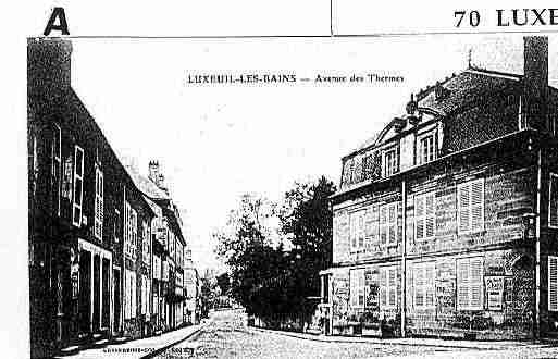 Ville de LUXEUILLESBAINS Carte postale ancienne