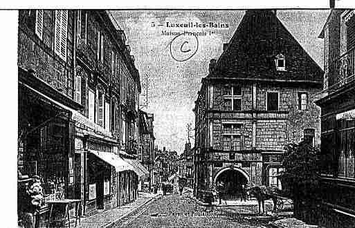Ville de LUXEUILLESBAINS Carte postale ancienne