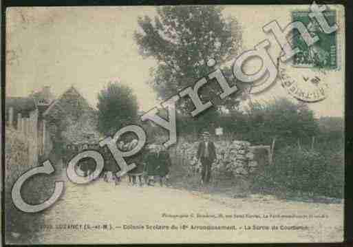 Ville de LUZANCY Carte postale ancienne