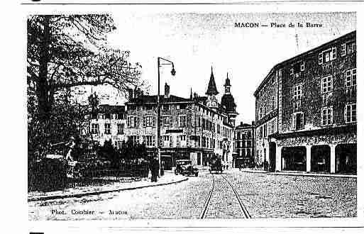 Ville de MACON Carte postale ancienne