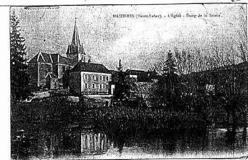 Ville de MAIZIERES Carte postale ancienne