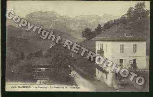 Ville de MANIGOD Carte postale ancienne