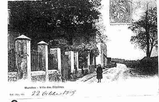 Ville de MAROLLESSURSEINE Carte postale ancienne