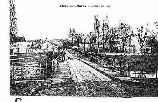 Ville de MARYSURMARNE Carte postale ancienne