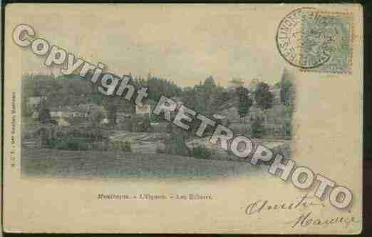 Ville de MONTBOZON Carte postale ancienne