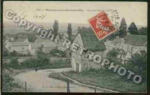 Ville de MONTGE Carte postale ancienne