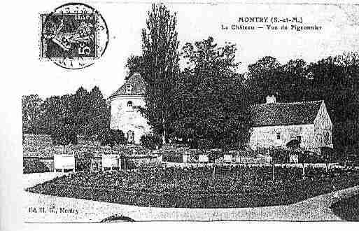 Ville de MONTRY Carte postale ancienne