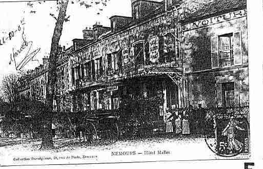 Ville de NEMOURS Carte postale ancienne