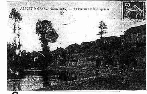 Ville de PERCEYLEGRAND Carte postale ancienne