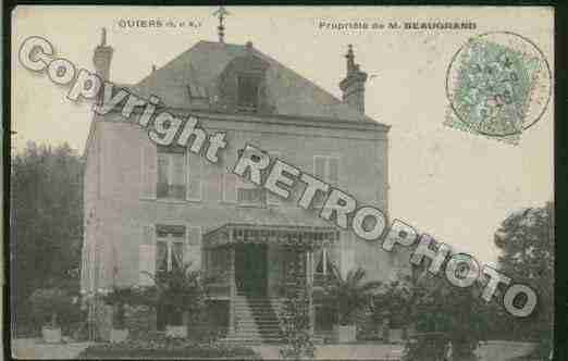 Ville de QUIERS Carte postale ancienne