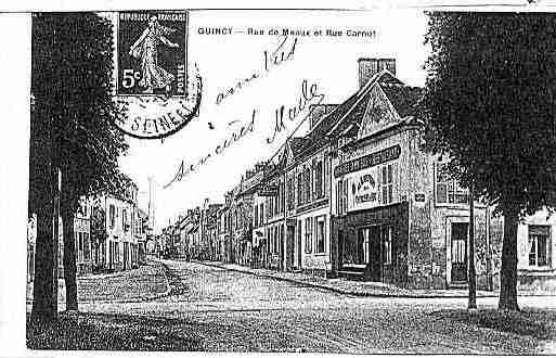 Ville de QUINCYVOISINS Carte postale ancienne