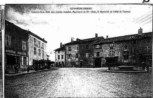 Ville de ROMANECHETHORINS Carte postale ancienne