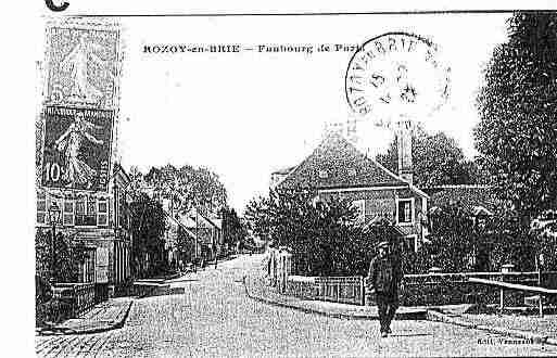 Ville de ROZAYENBRIE Carte postale ancienne