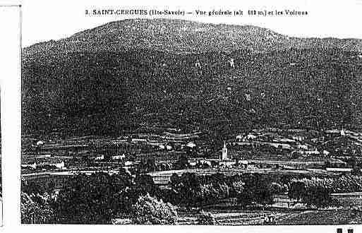 Ville de SAINTCERGUES Carte postale ancienne