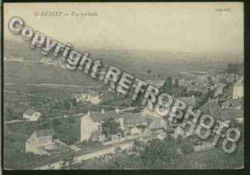 Ville de SAINTDESERT Carte postale ancienne