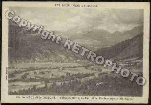 Ville de SAINTJEANDETHOLOME Carte postale ancienne