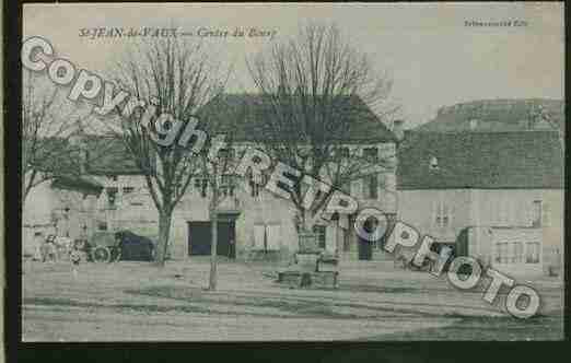 Ville de SAINTJEANDEVAUX Carte postale ancienne