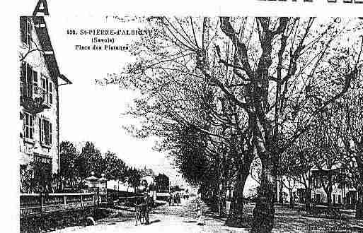 Ville de SAINTPIERRED\'ALBIGNY Carte postale ancienne
