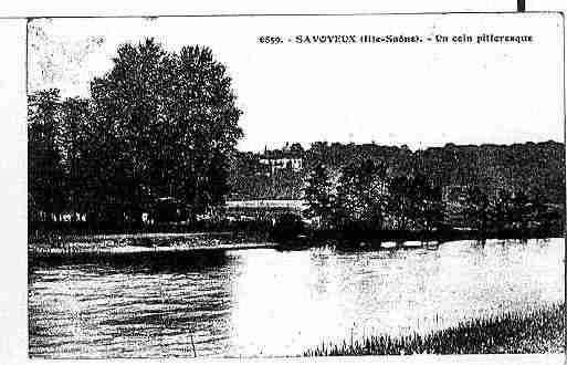 Ville de SAVOYEUX Carte postale ancienne