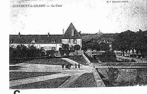 Ville de SENNECEYLEGRAND Carte postale ancienne