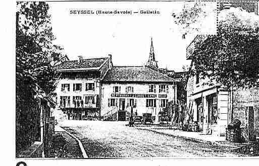 Ville de SEYSSEL Carte postale ancienne