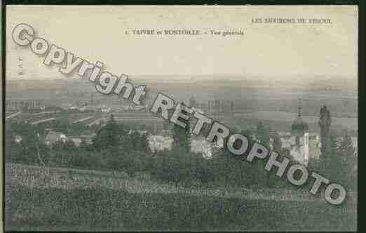 Ville de VAIVREETMONTOILLE Carte postale ancienne