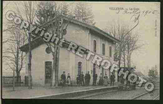 Ville de VELLEXON Carte postale ancienne