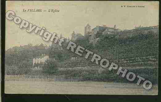 Ville de VILLARS(LE) Carte postale ancienne