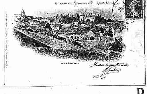 Ville de VILLERSEXEL Carte postale ancienne