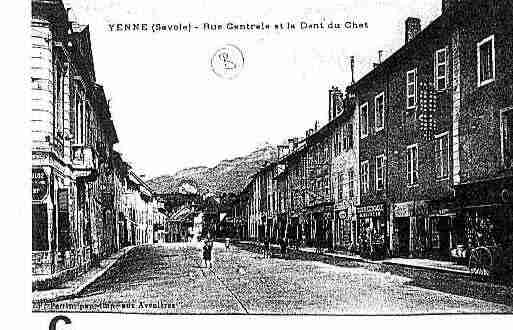 Ville de YENNE Carte postale ancienne