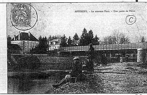 Ville de APPOIGNY Carte postale ancienne