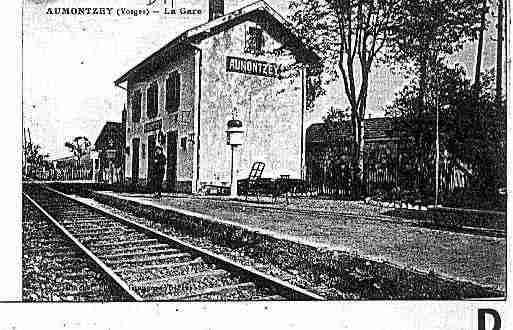 Ville de AUMONTZEY Carte postale ancienne