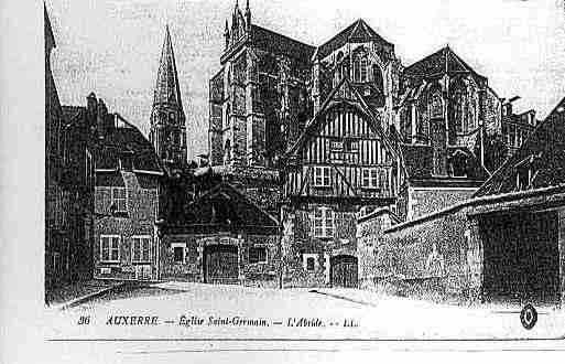 Ville de AUXERRE Carte postale ancienne