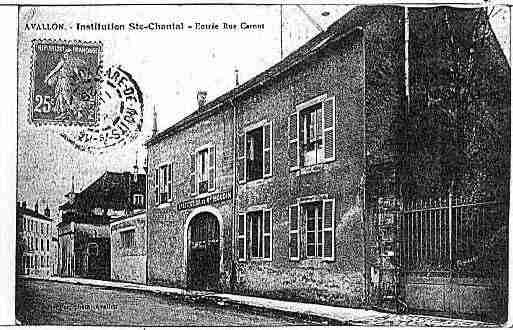 Ville de AVALLON Carte postale ancienne