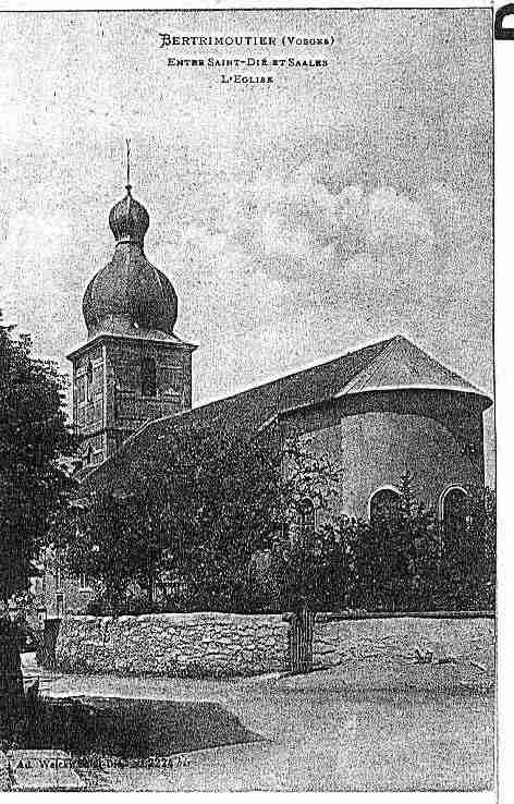 Ville de BERTRIMOUTIER Carte postale ancienne