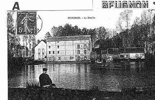 Ville de BEUGNON Carte postale ancienne