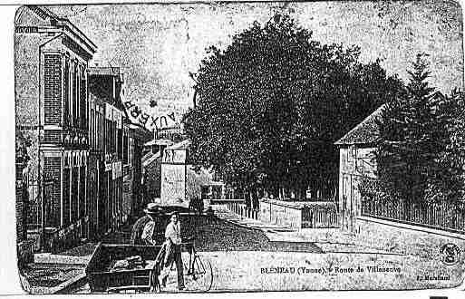 Ville de BLENEAU Carte postale ancienne