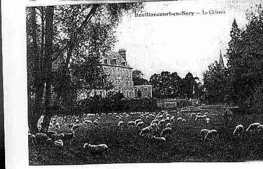 Ville de BOUILLANCOURTENSERY Carte postale ancienne