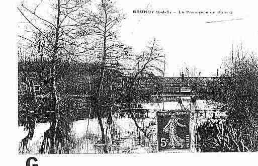 Ville de BOUSSYSAINTANTOINE Carte postale ancienne