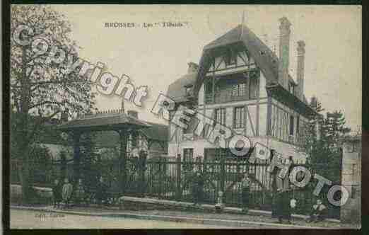 Ville de BROSSES Carte postale ancienne