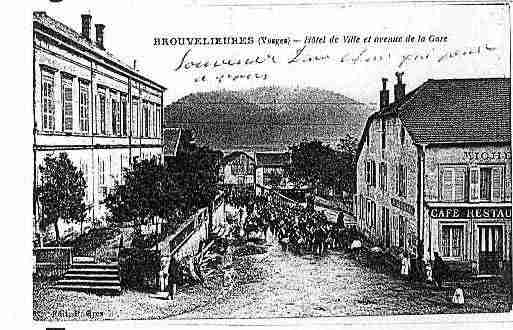 Ville de BROUVELIEURES Carte postale ancienne