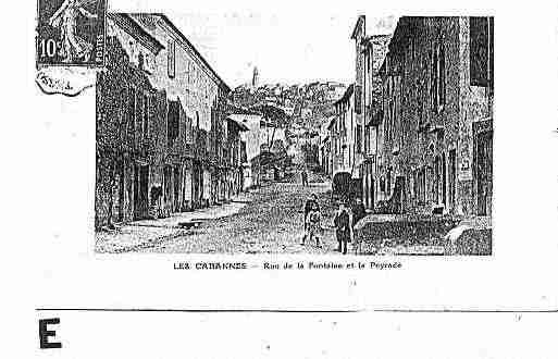 Ville de CABANNES(LES) Carte postale ancienne