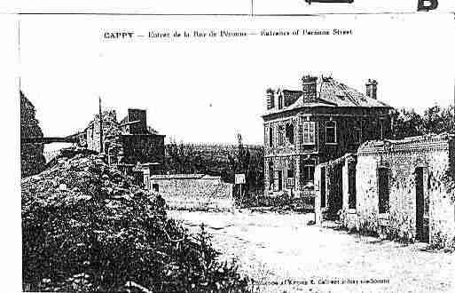 Ville de CAPPY Carte postale ancienne