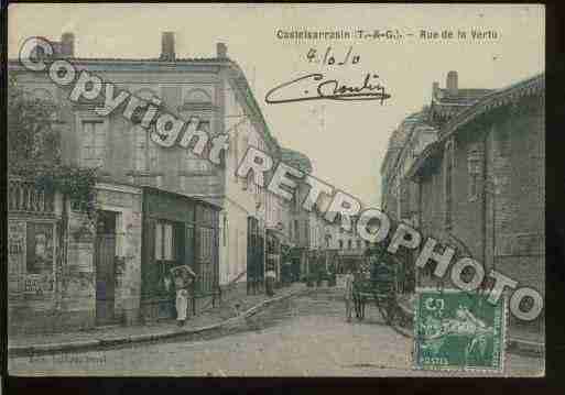 Ville de CASTELSARRASIN Carte postale ancienne