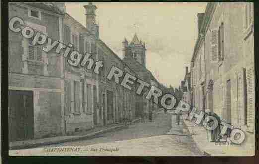 Ville de CHARENTENAY Carte postale ancienne