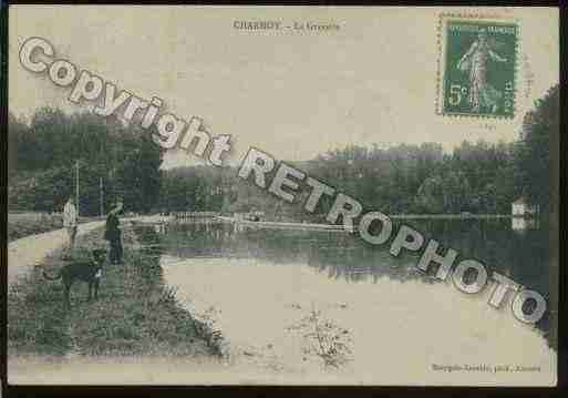 Ville de CHARMOY Carte postale ancienne