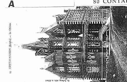 Ville de CONTALMAISON Carte postale ancienne