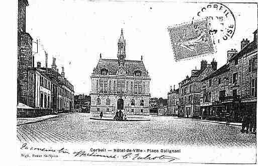 Ville de CORBEILESSONNES Carte postale ancienne