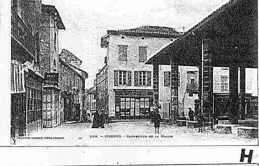 Ville de CORDES Carte postale ancienne