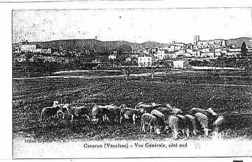 Ville de CUCURON Carte postale ancienne